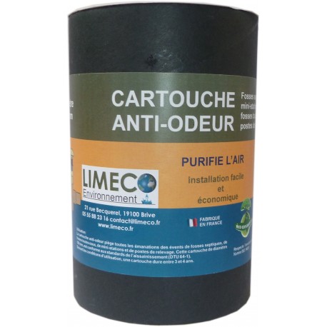 Cartouche anti-odeurs Limeco